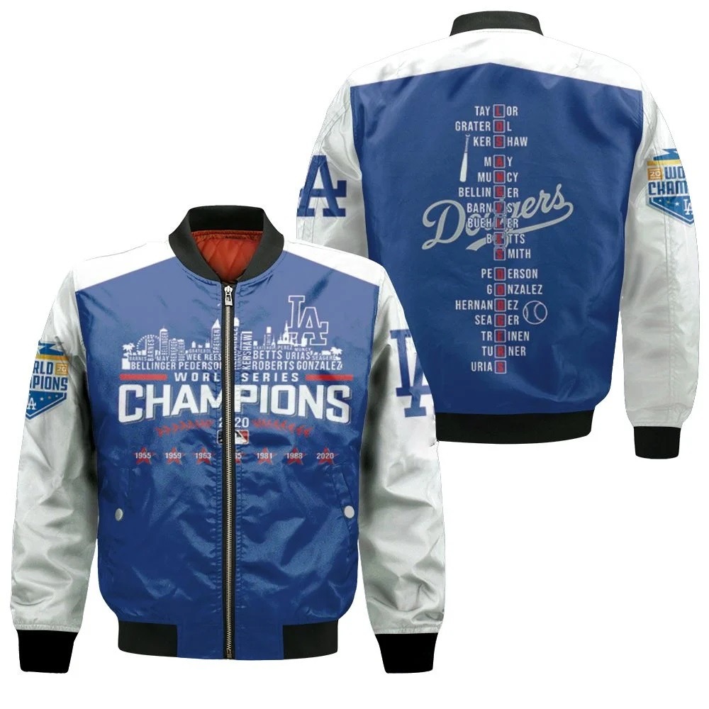 Los Angeles Dodgers Champions Bomber Jacket