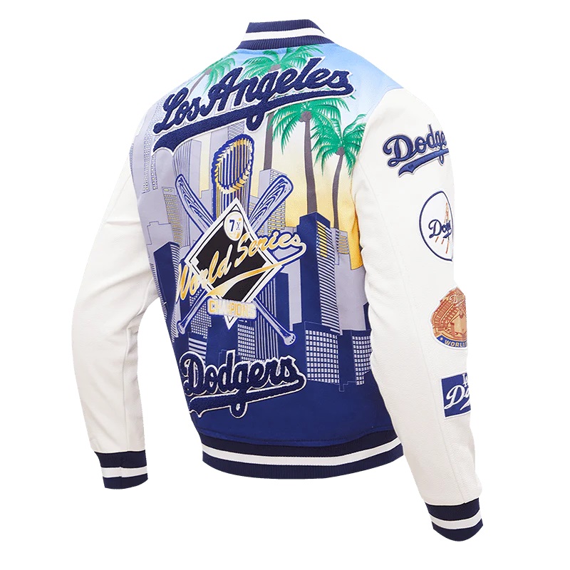 Los Angeles Dodgers Remix Wool Varsity Jacket