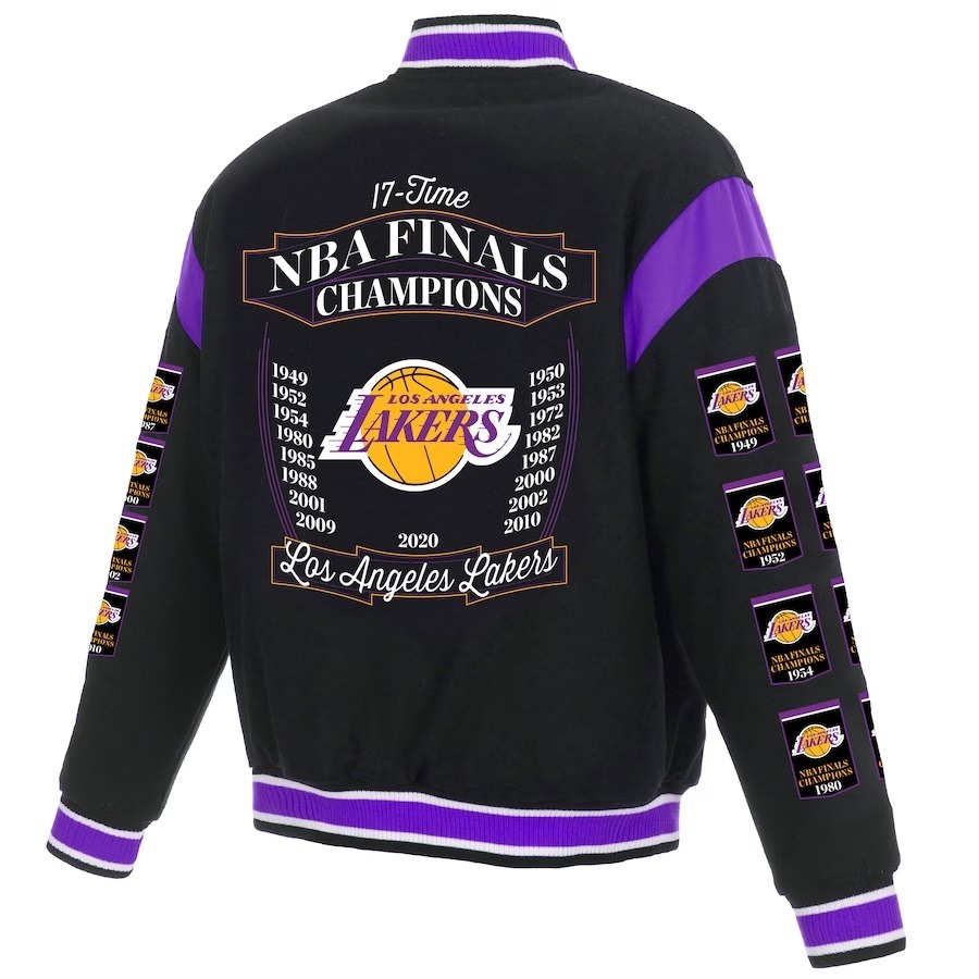 Los Angeles Lakers Champions Full Snap Jacket