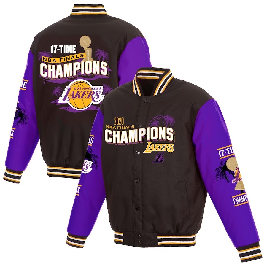 Los Angeles Lakers Champions Full Snap Jacket