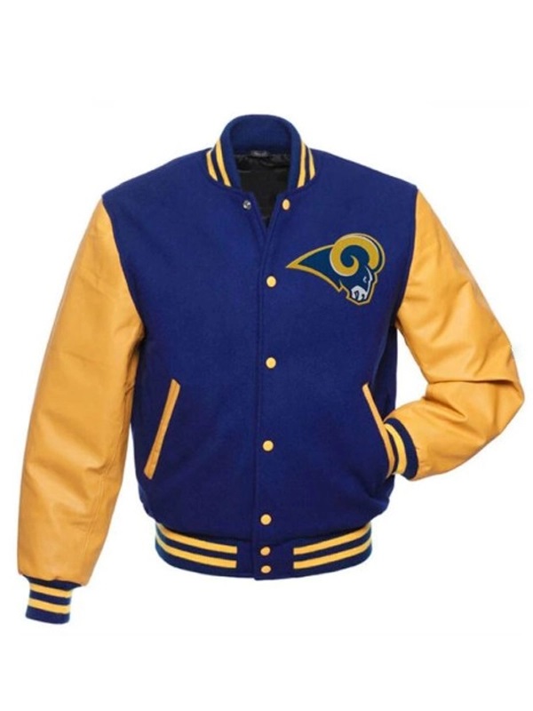 Los Angeles Rams Letterman Varsity Jacket