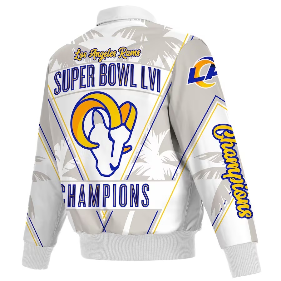 Los Angeles Rams Super Bowl LVI Champions Full-Snap Jacket