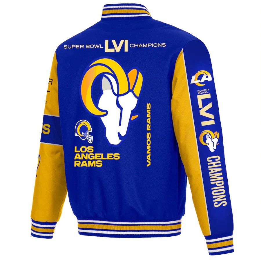 Los Angeles Rams Super Bowl LVI Champions Jacket