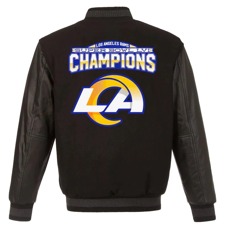 Los Angeles Rams Super Bowl LVI Champions Wool Varsity Jacket