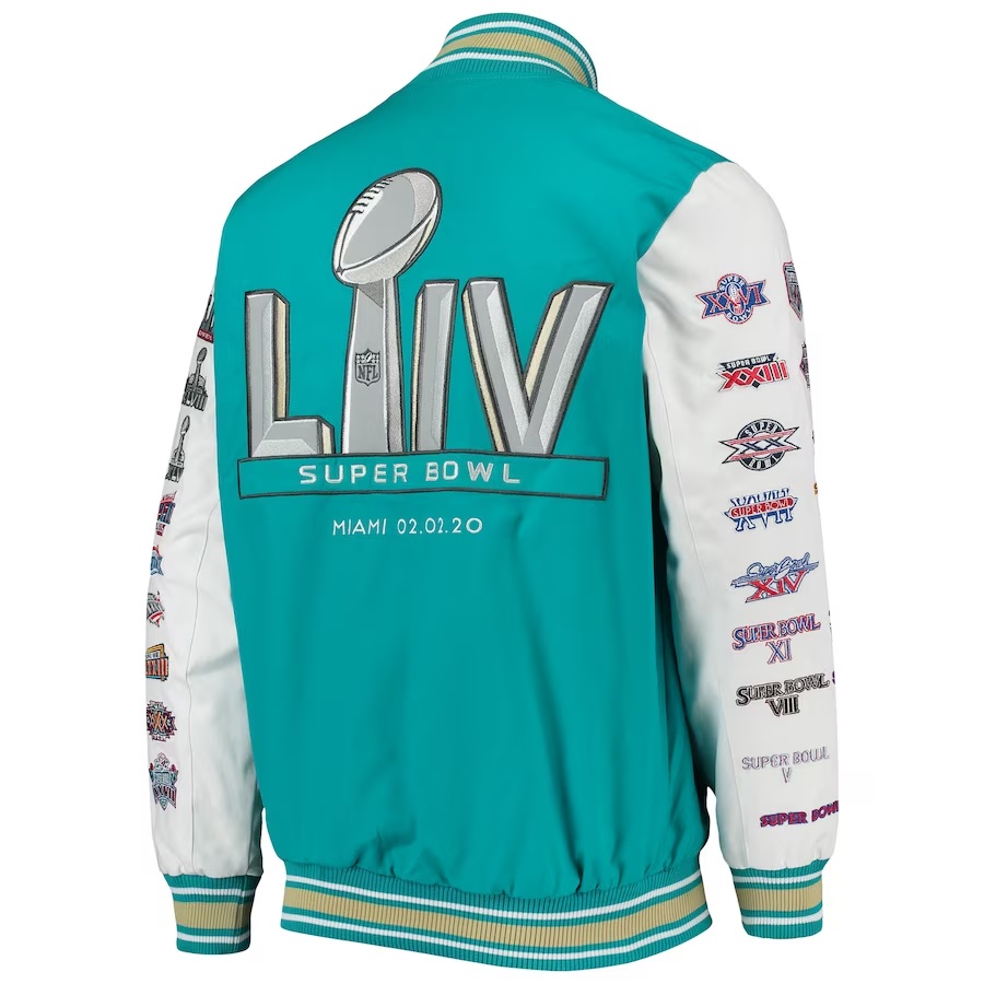 Miami Super Bowl LIV Full-snap Varsity Jacket