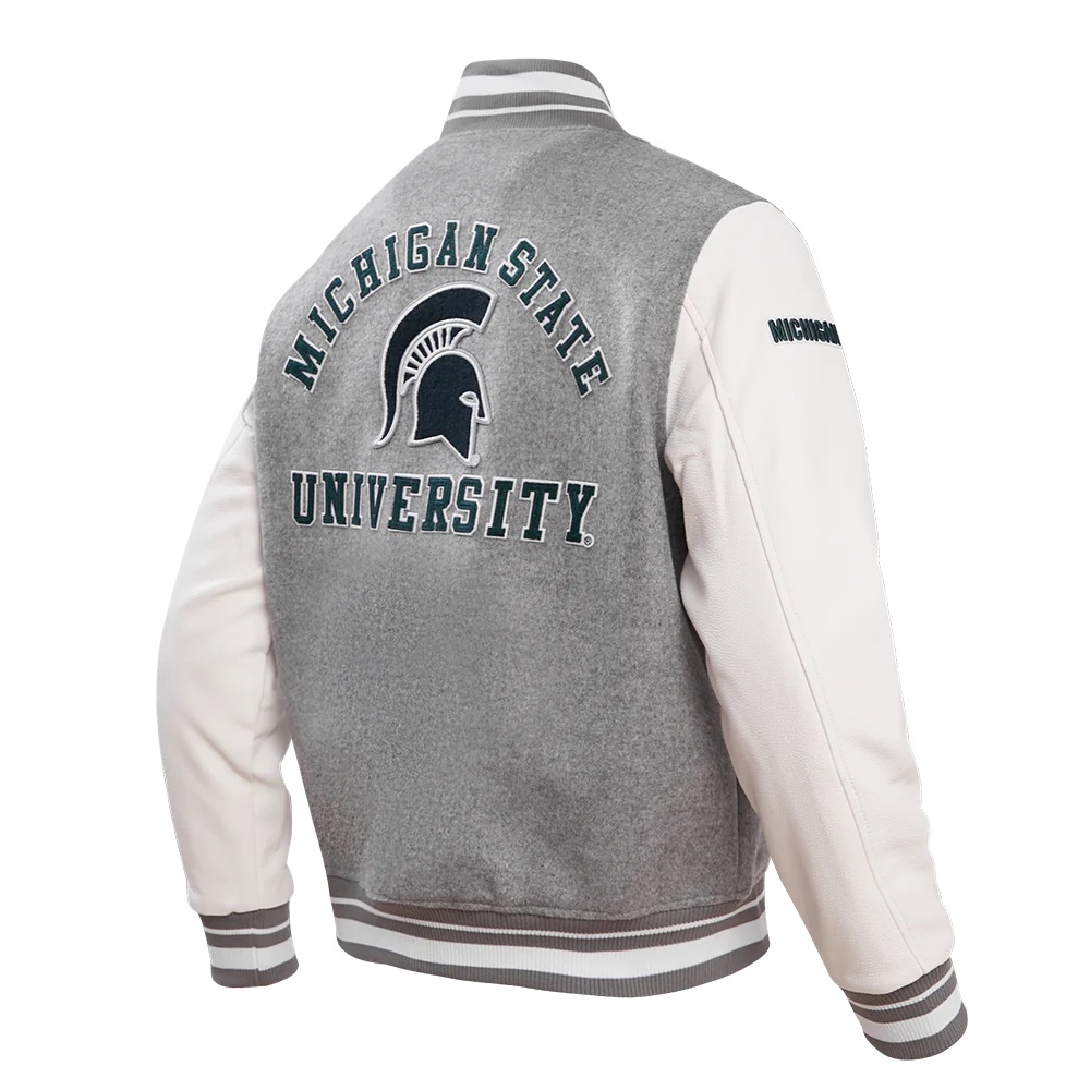 Michigan State University Classic Wool Varsity Jacket