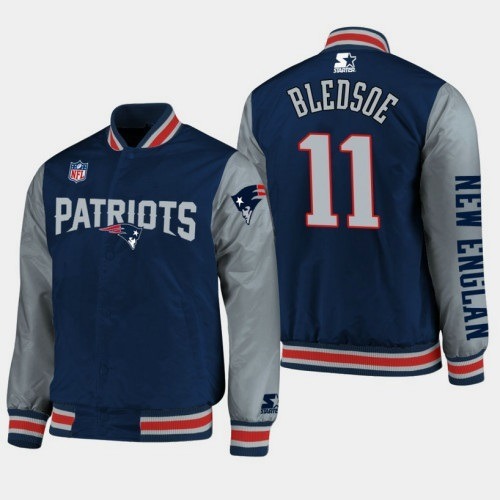 New England Patriots Tom Brady Full Snap Jacket