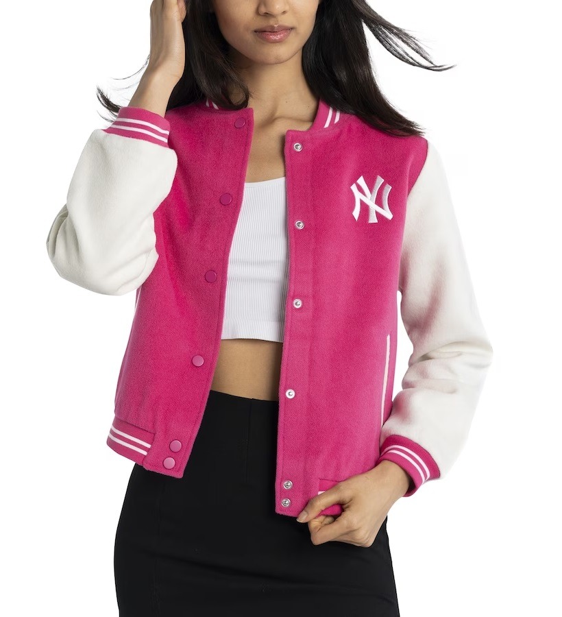 New York Yankees Lusso Women's Priya Full-Snap Jacket