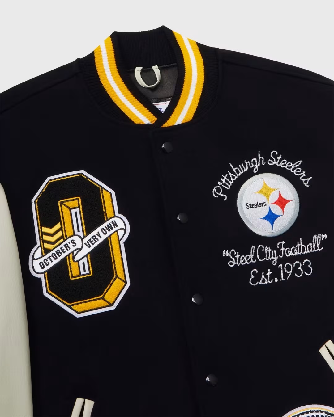 OVO x NFL Pittsburgh Steelers Varsity Jacket