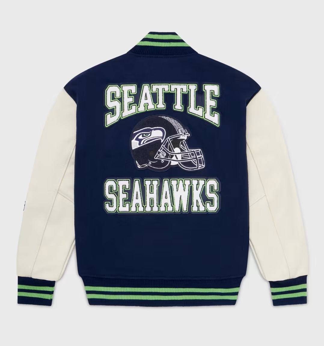 OVO x NFL Seattle Seahawks Varsity Jacket