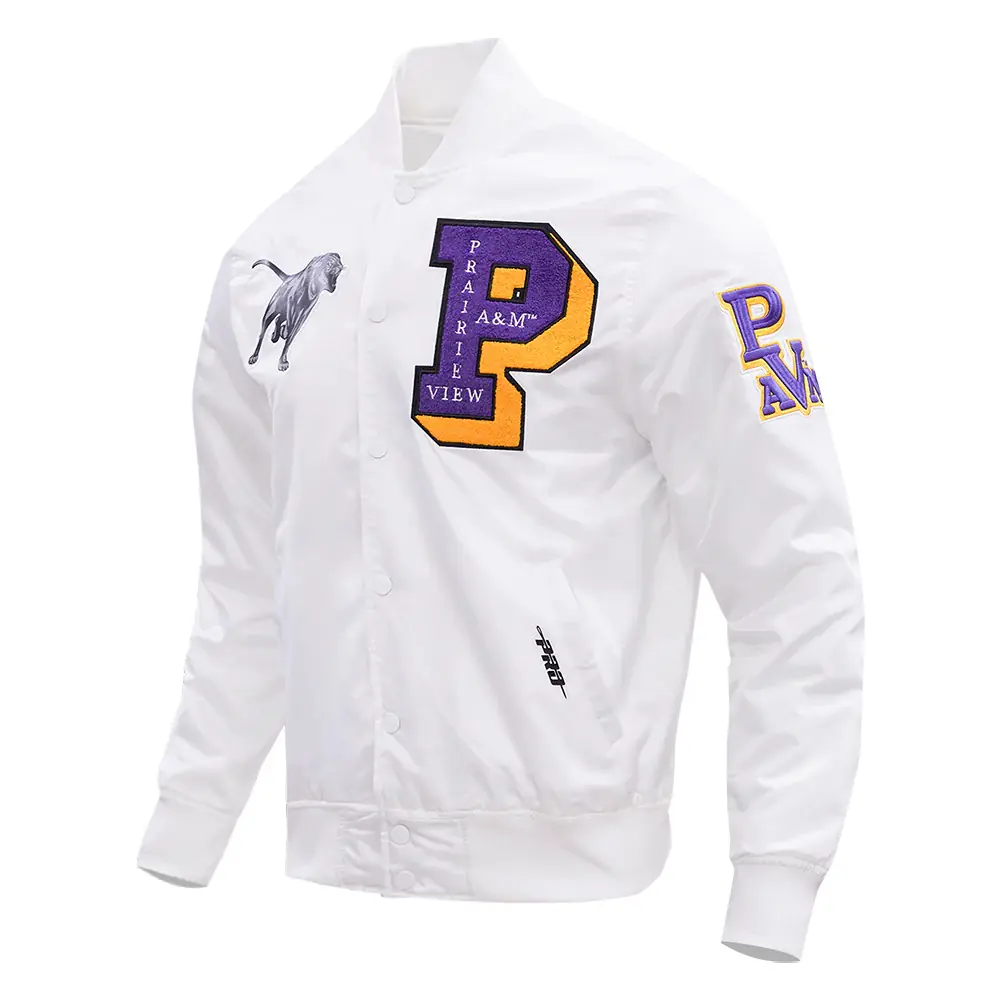 Prairie View A&m University Classic Satin Jacket