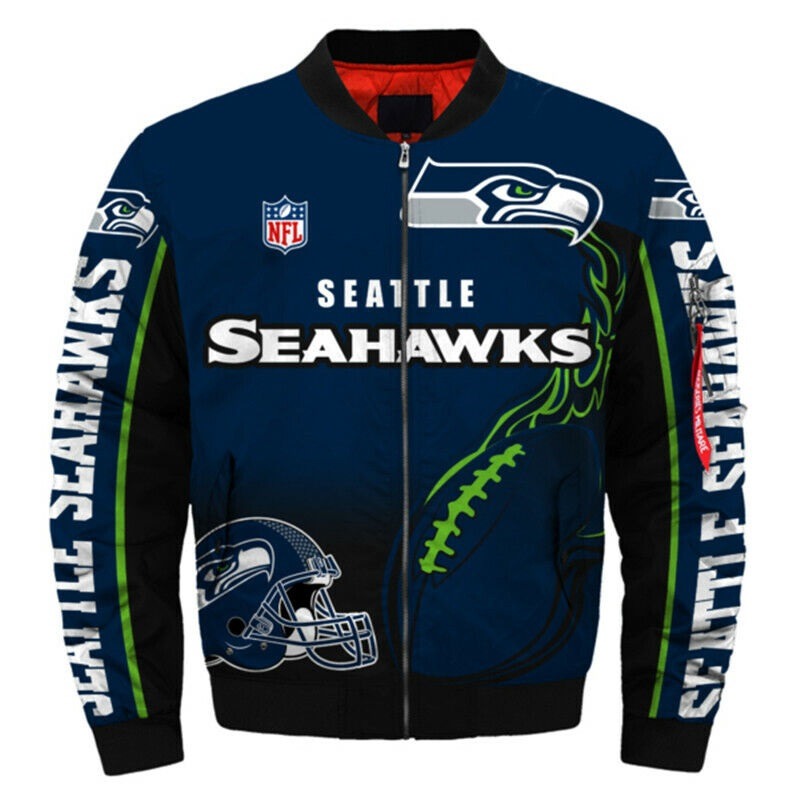 Seattle Seahawks NFL Bomber Jacket