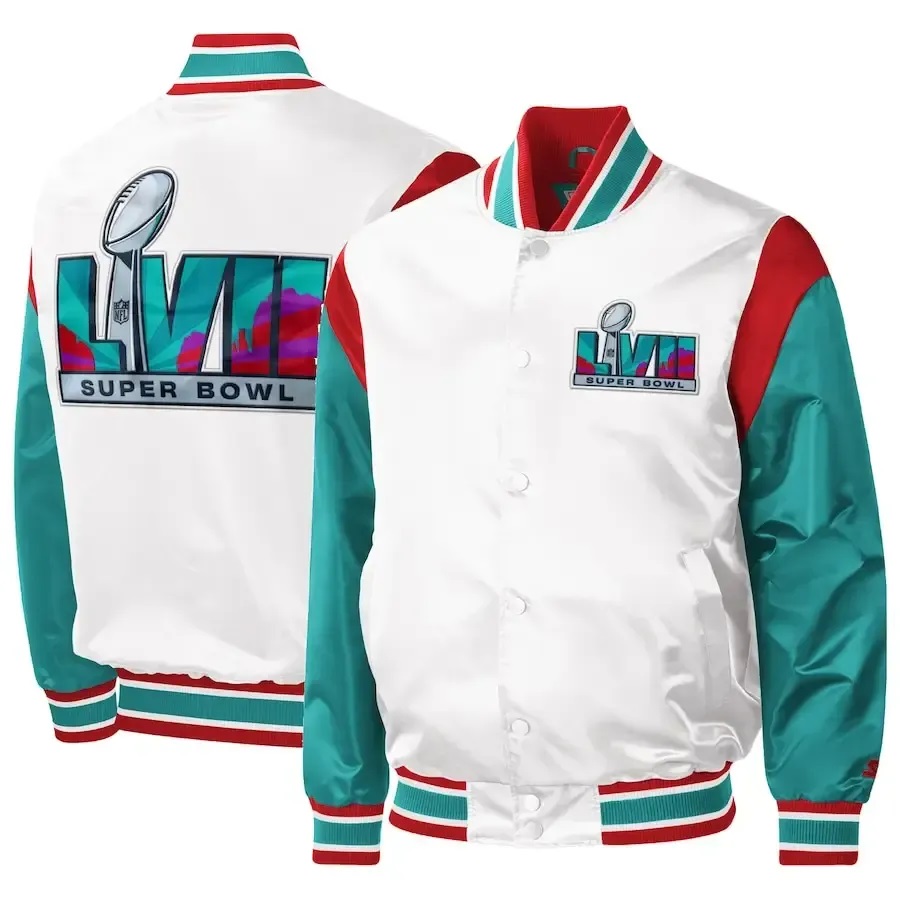 Super Bowl LVII Starter White Box Jacket