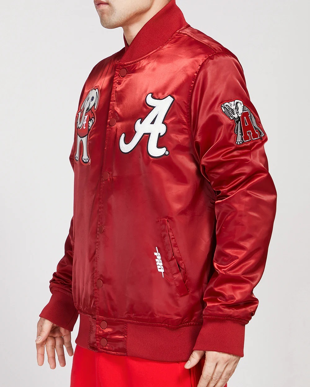 University Of Alabama Classic Red Satin Jacket