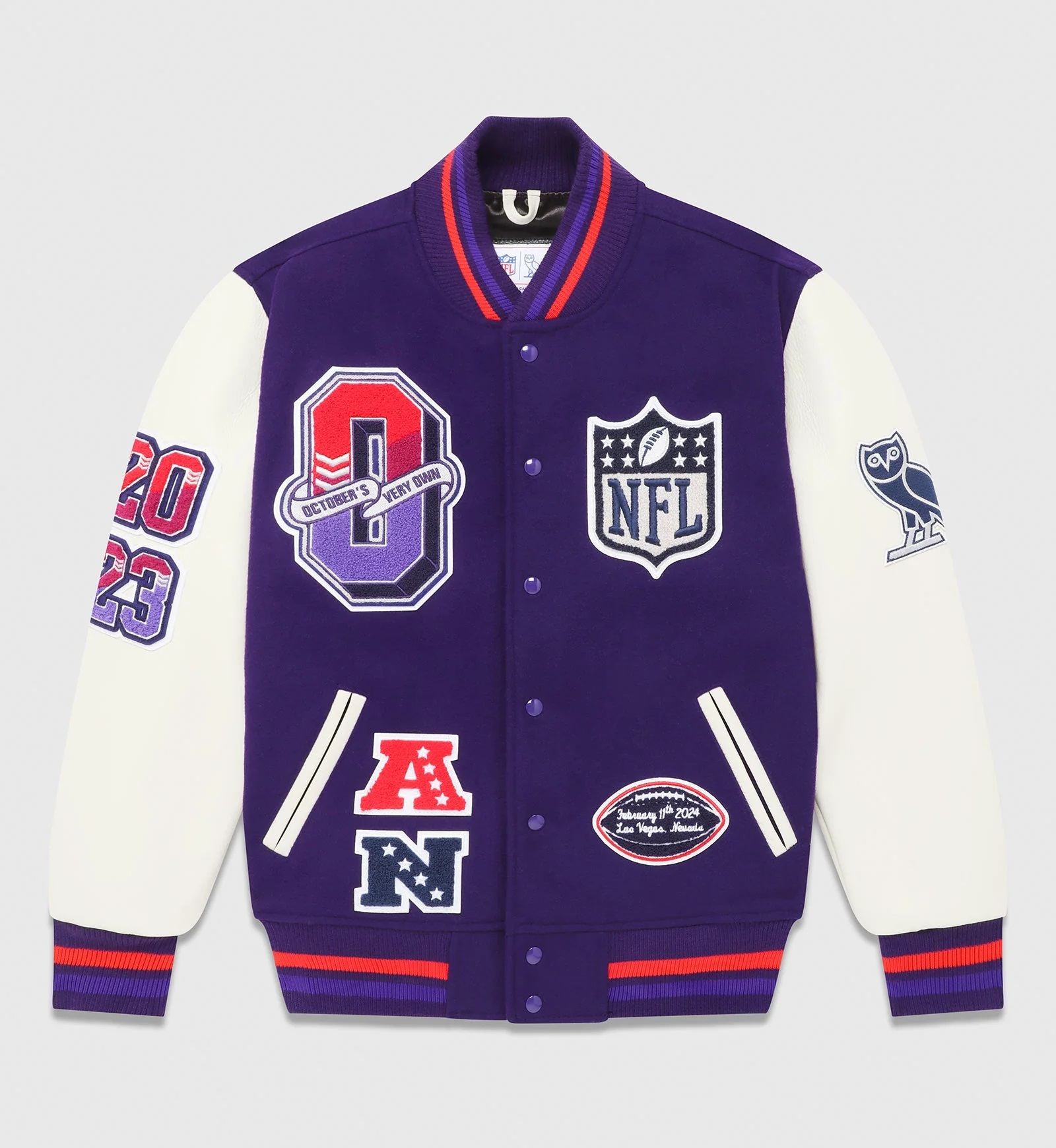 OVO NFL Superbowl Varsity Jacket