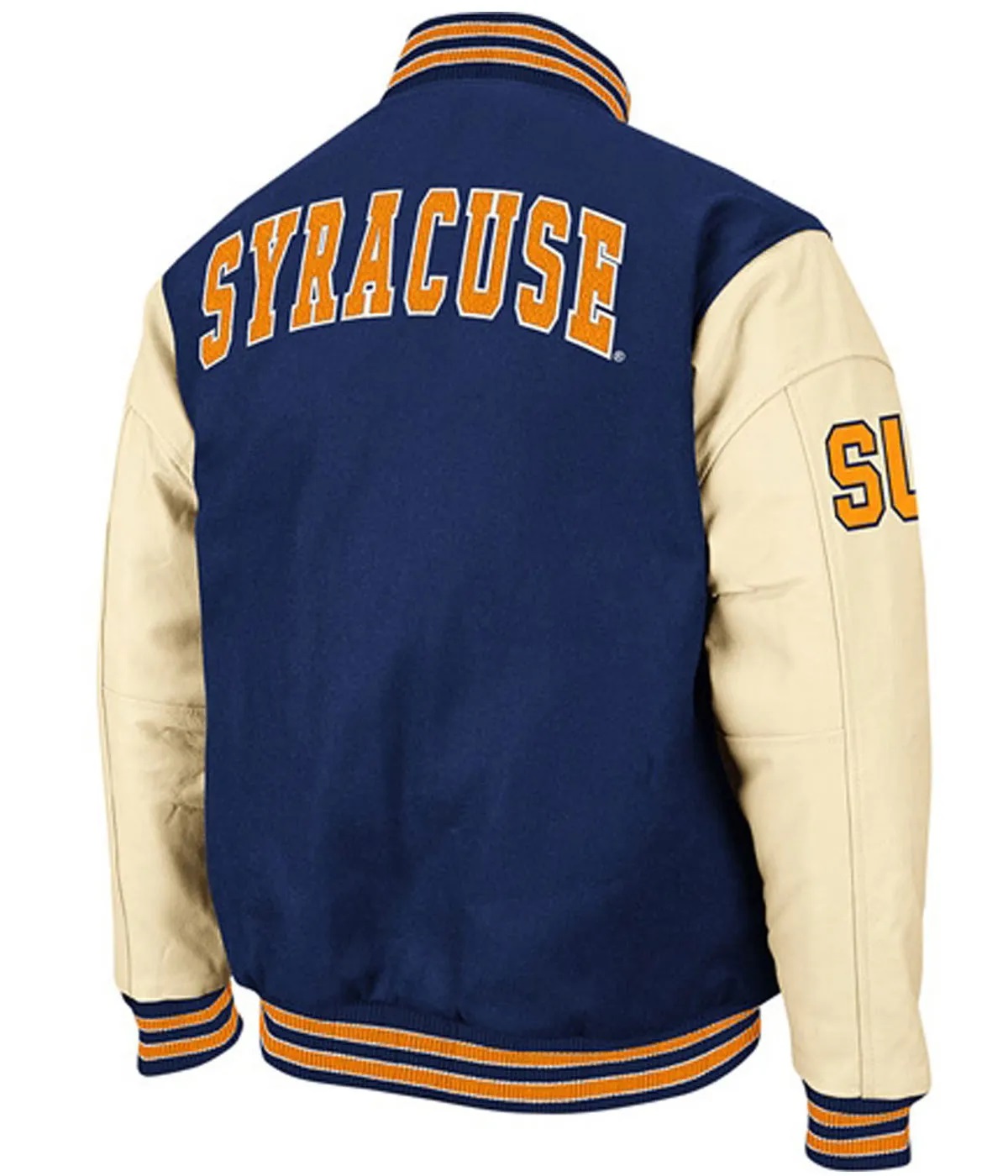 Syracuse S Letterman Varsity Jacket
