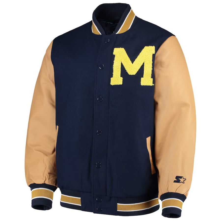 University Of Michigan Letterman Varsity Jacket