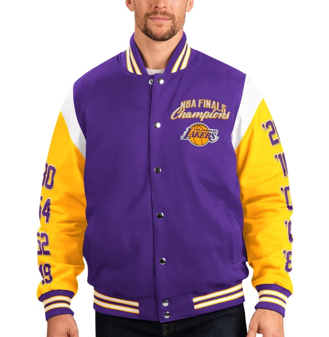 Los Angeles Lakers 17 Time Championship Jacket