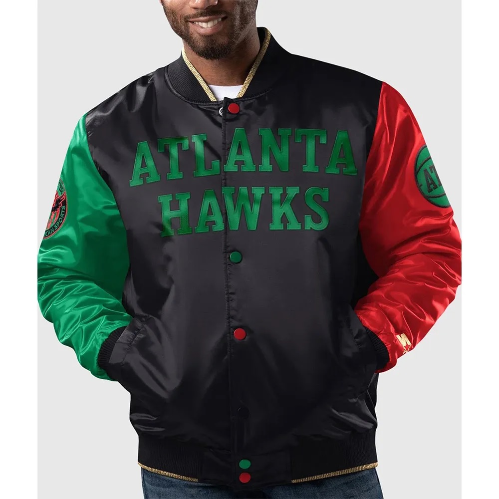 Atlanta Hawks Ty Mopkins Black History Month Jacket