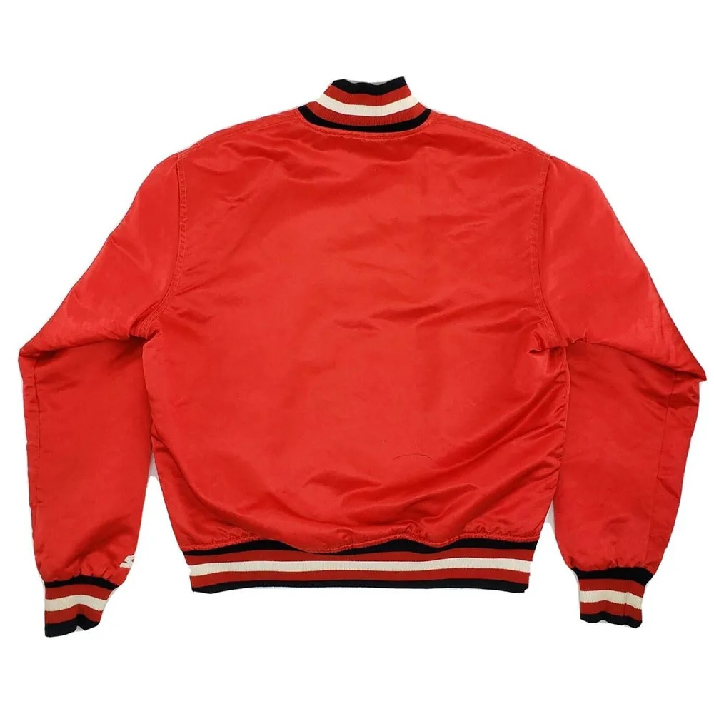 Chicago Bulls 80s Red Jacket