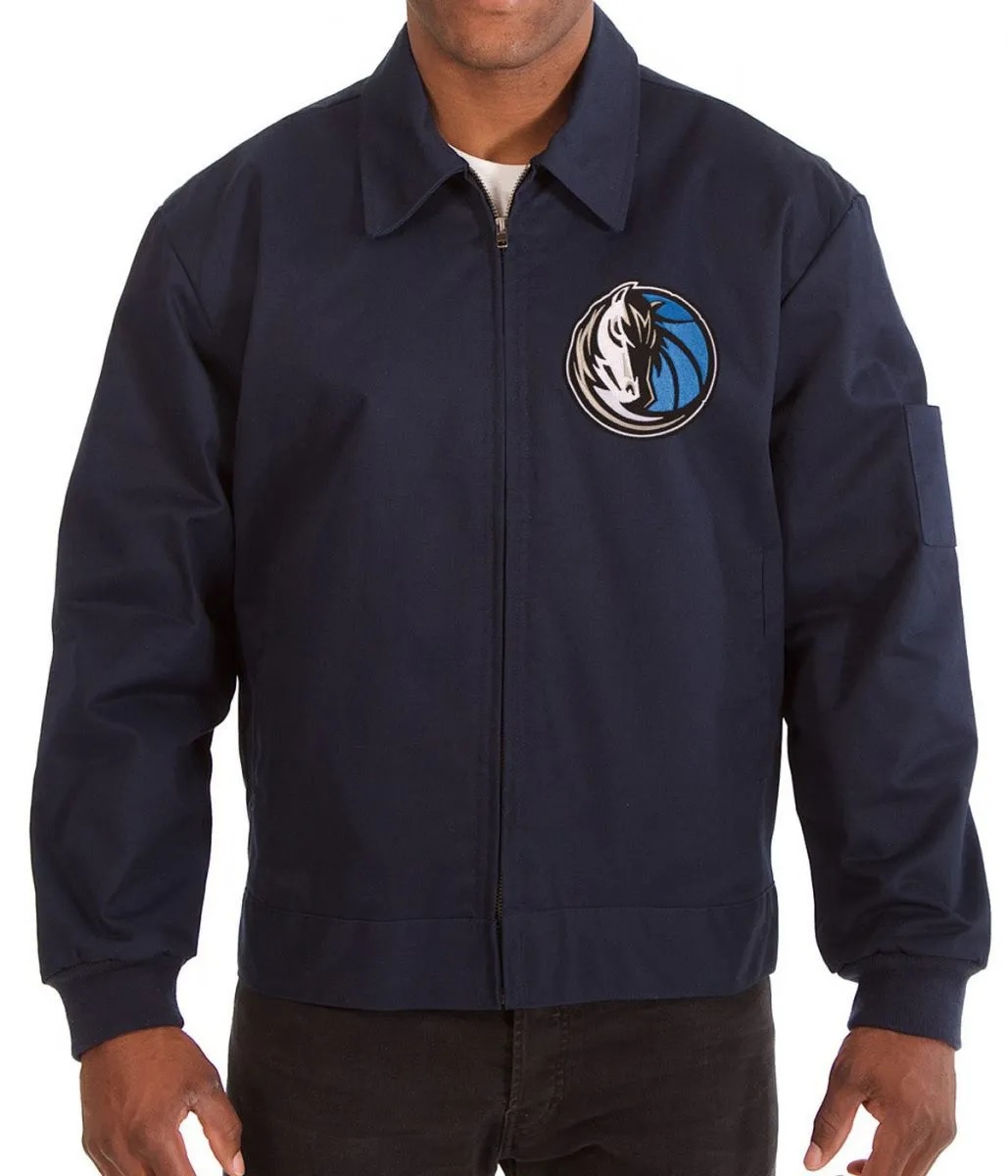 Dallas Mavericks Blue Workwear Jacket