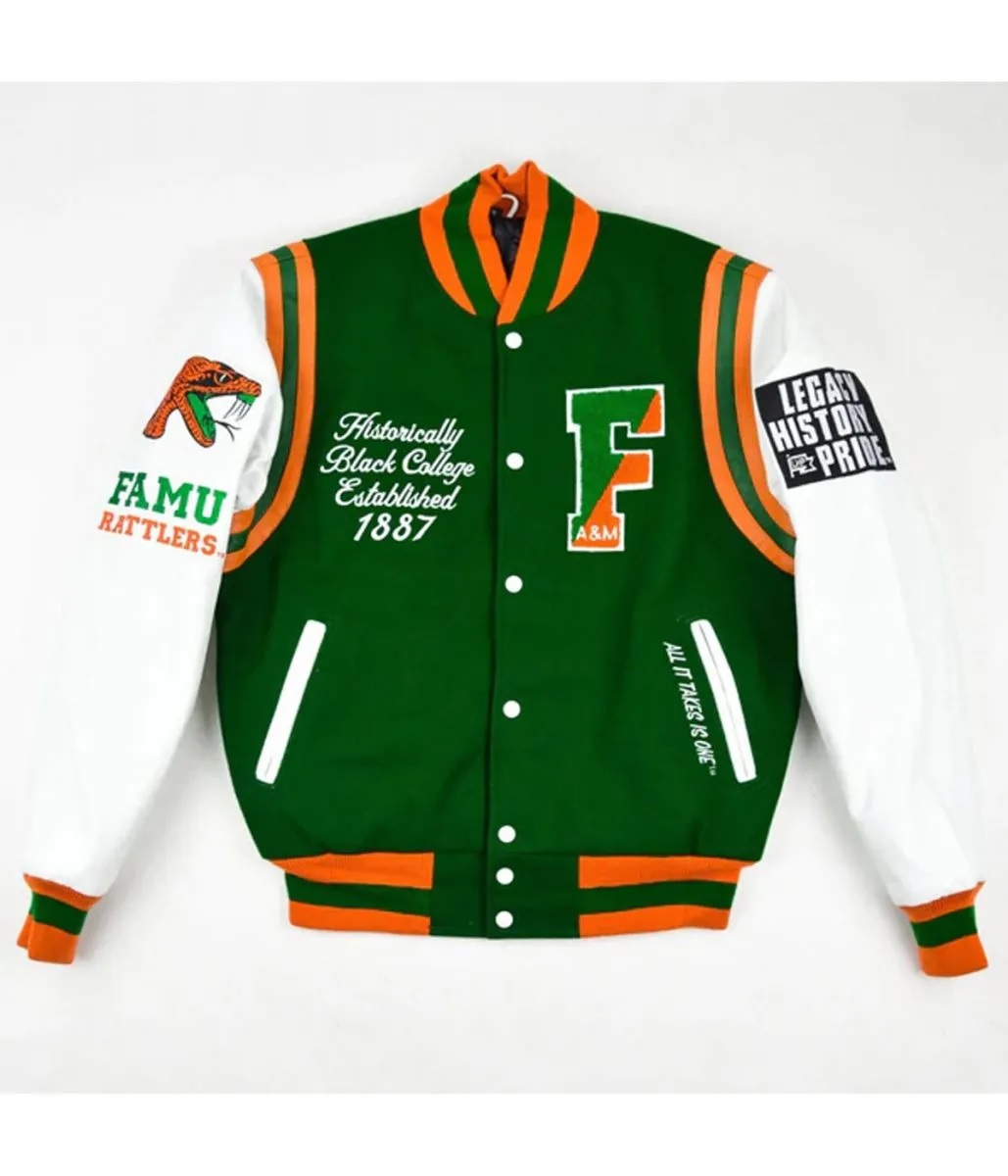 Florida A&M University Motto 2.0 Letterman Jacket