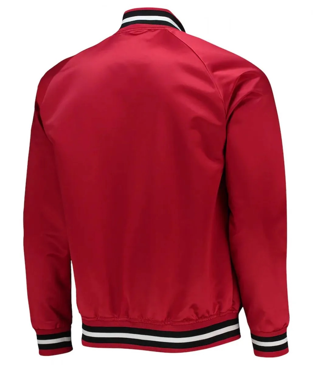 Hardwood Classics Miami Heat Red Jacket