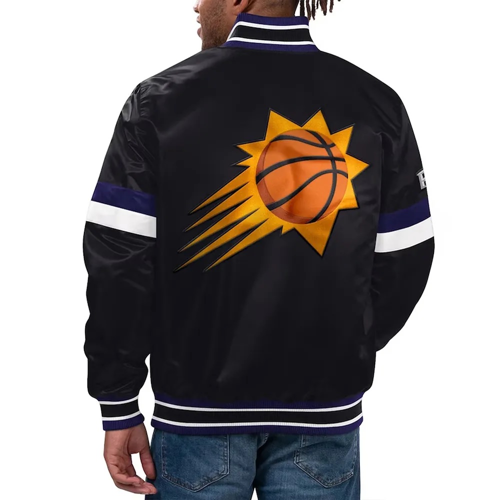 Home Game Phoenix Suns Black Jacket