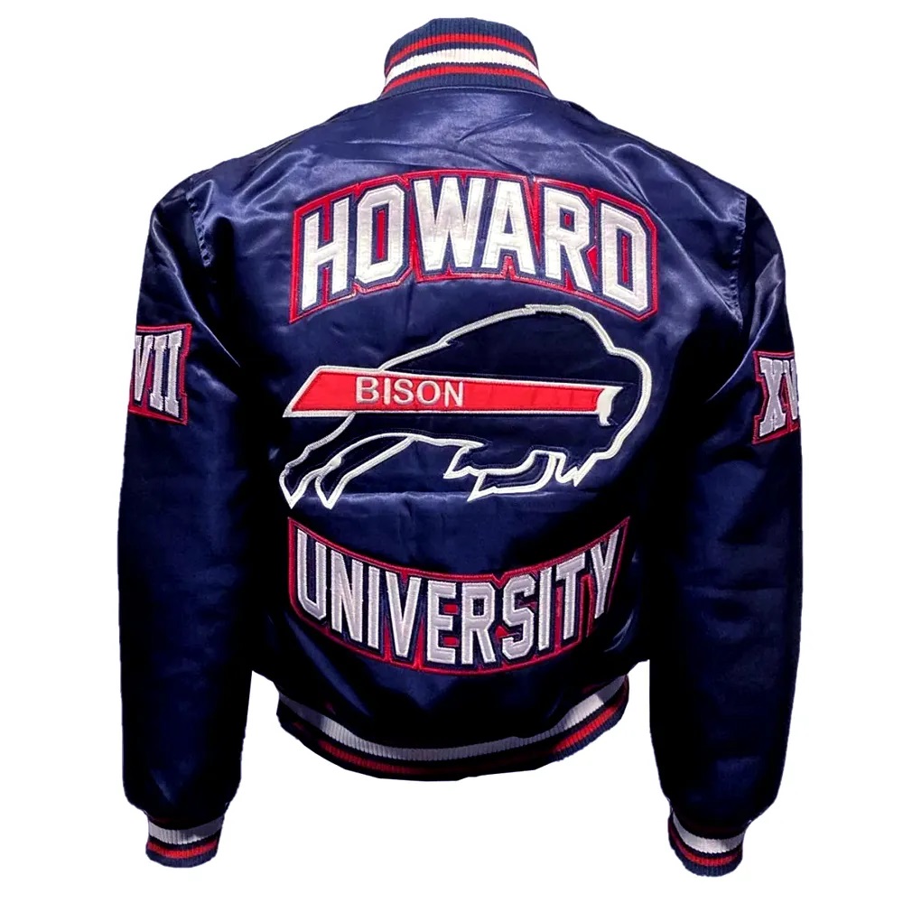 Howard University Bison Satin Jacket