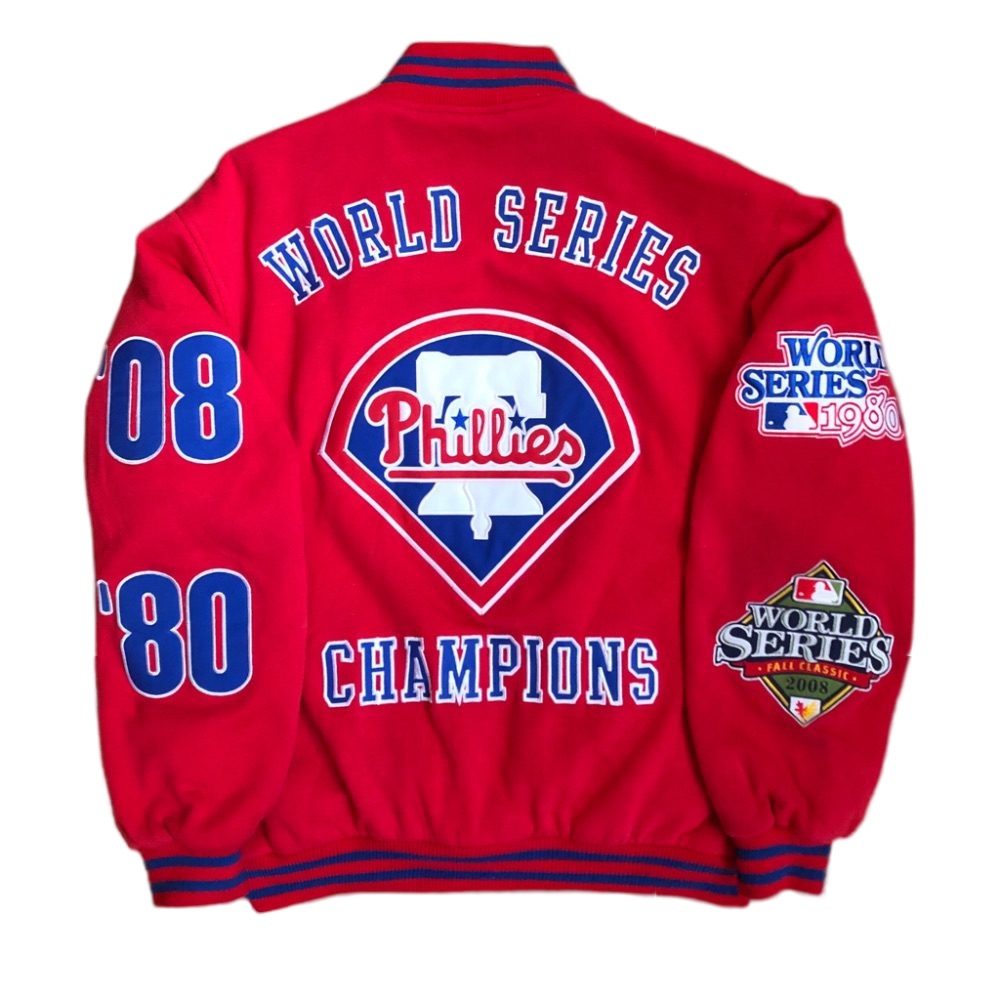 2008 Philadelphia Phillies World Series Champions Jacket