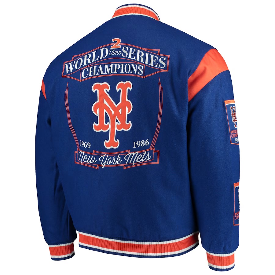 New York Mets World Series Champions Full-Snap Jacket