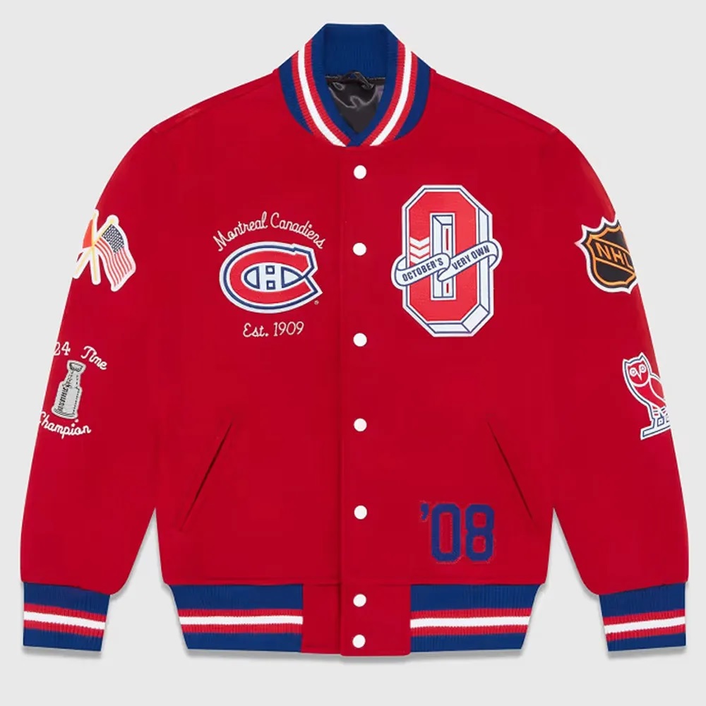 OVO Montreal Canadiens Varsity Jacket