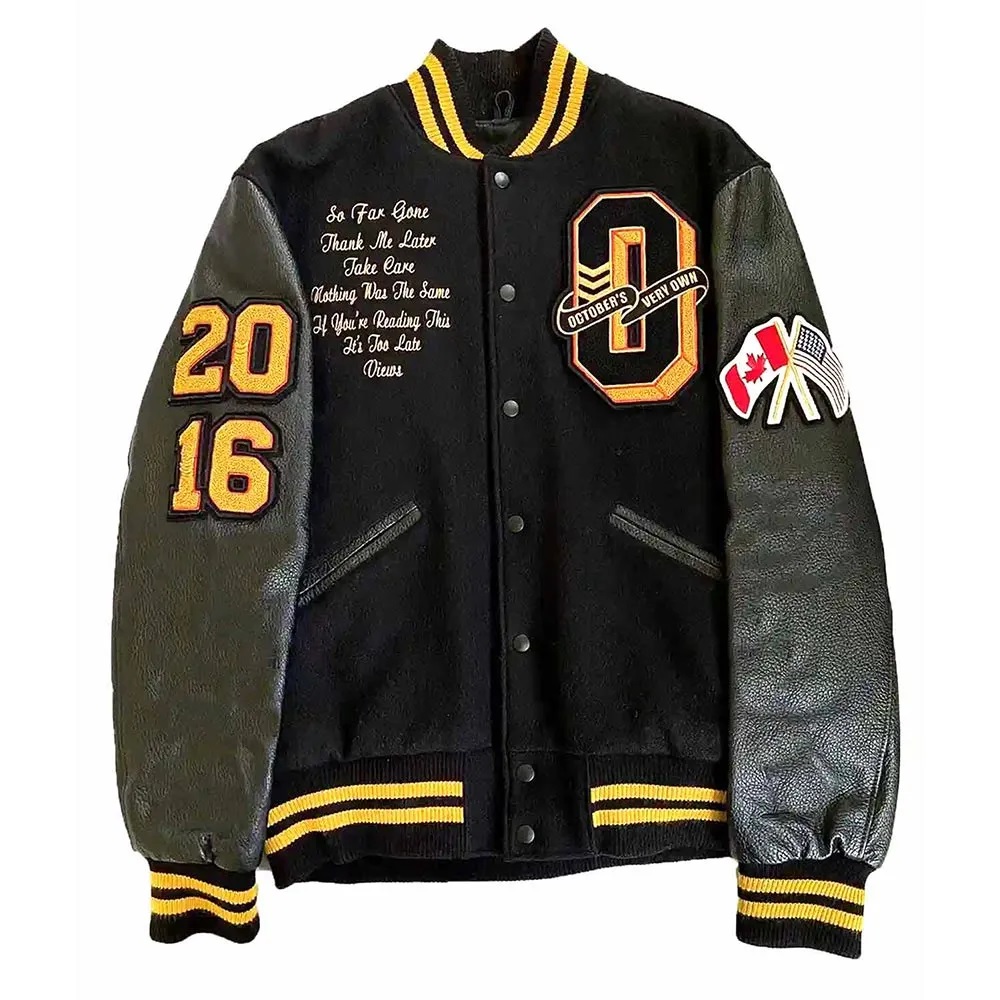 OVO Summer Sixteen Drake Varsity Jacket