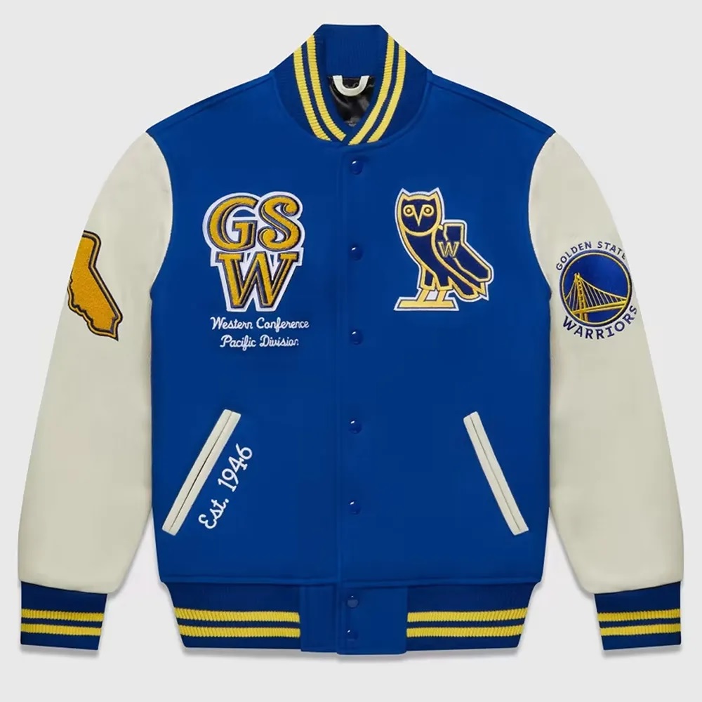 Ovo Golden State Warriors Varsity Jacket