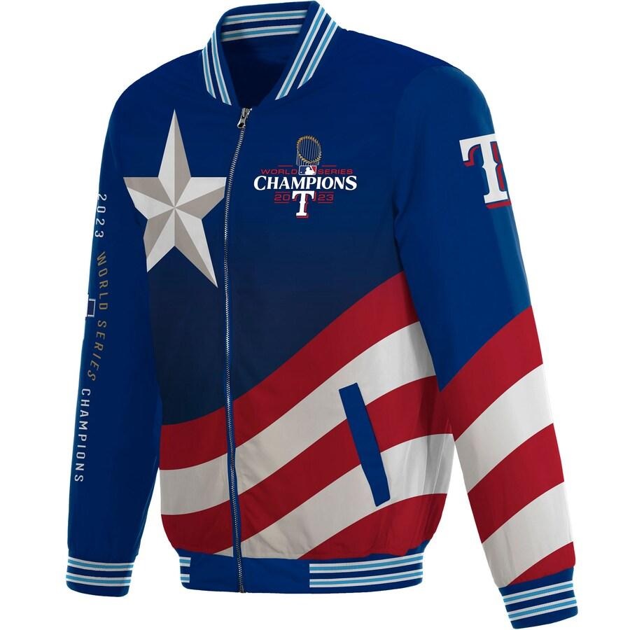 Texas Rangers 2023 World Series Champions Full-Zip Jacket