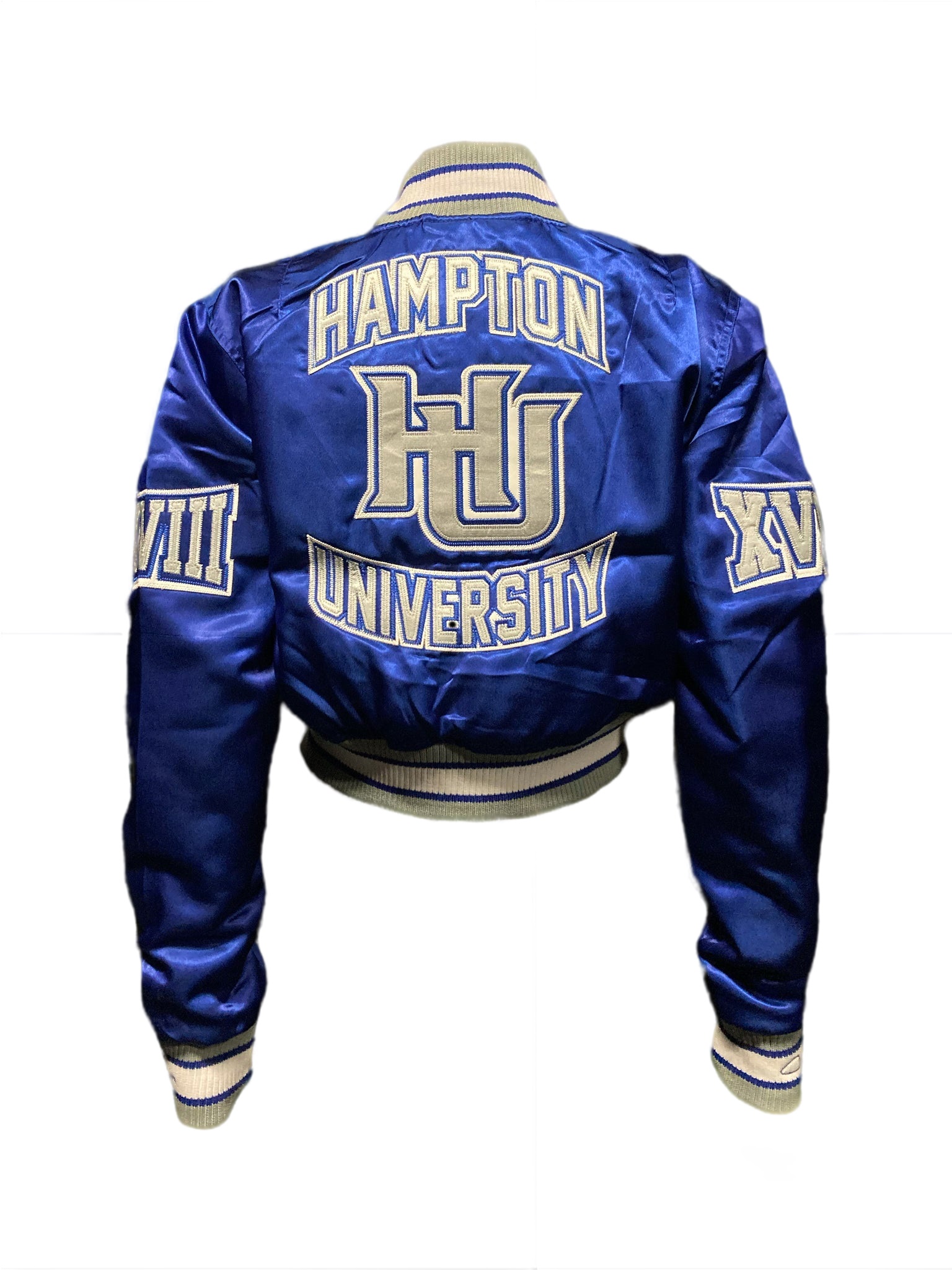Womens Hampton University Satin Jacket