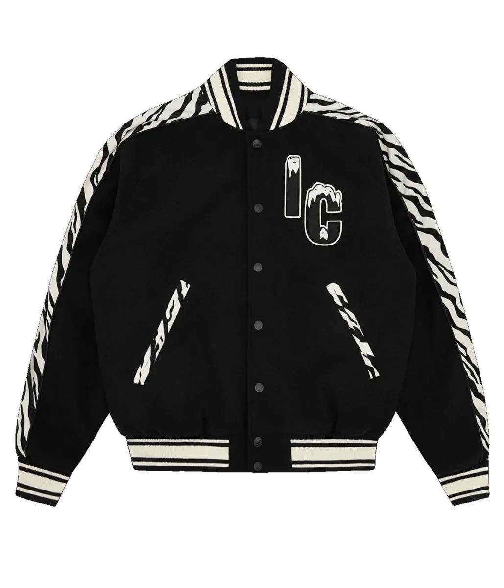 Zebra BBC Varsity Black Jacket