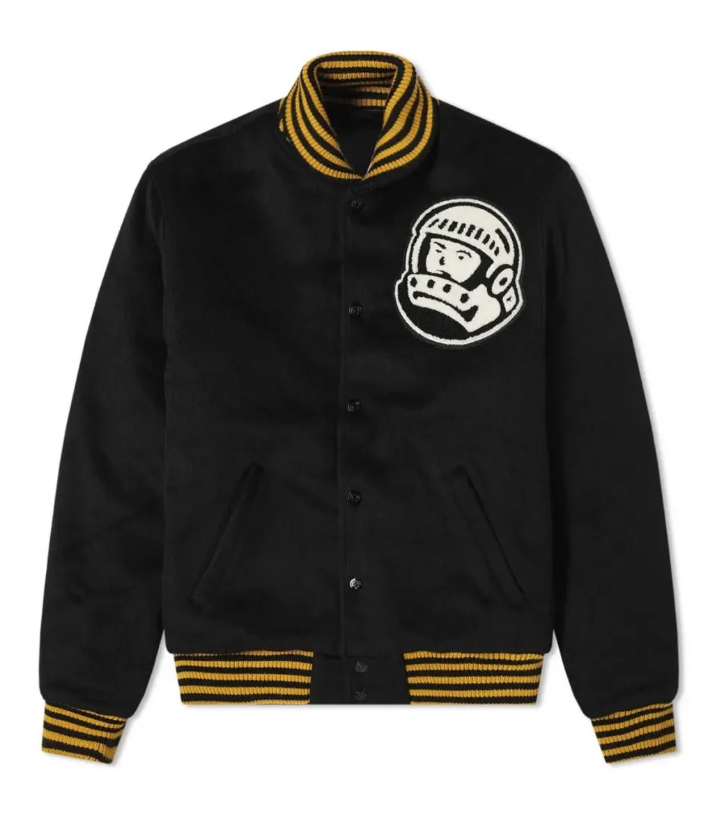Astro BBC Black Wool Varsity Jacket
