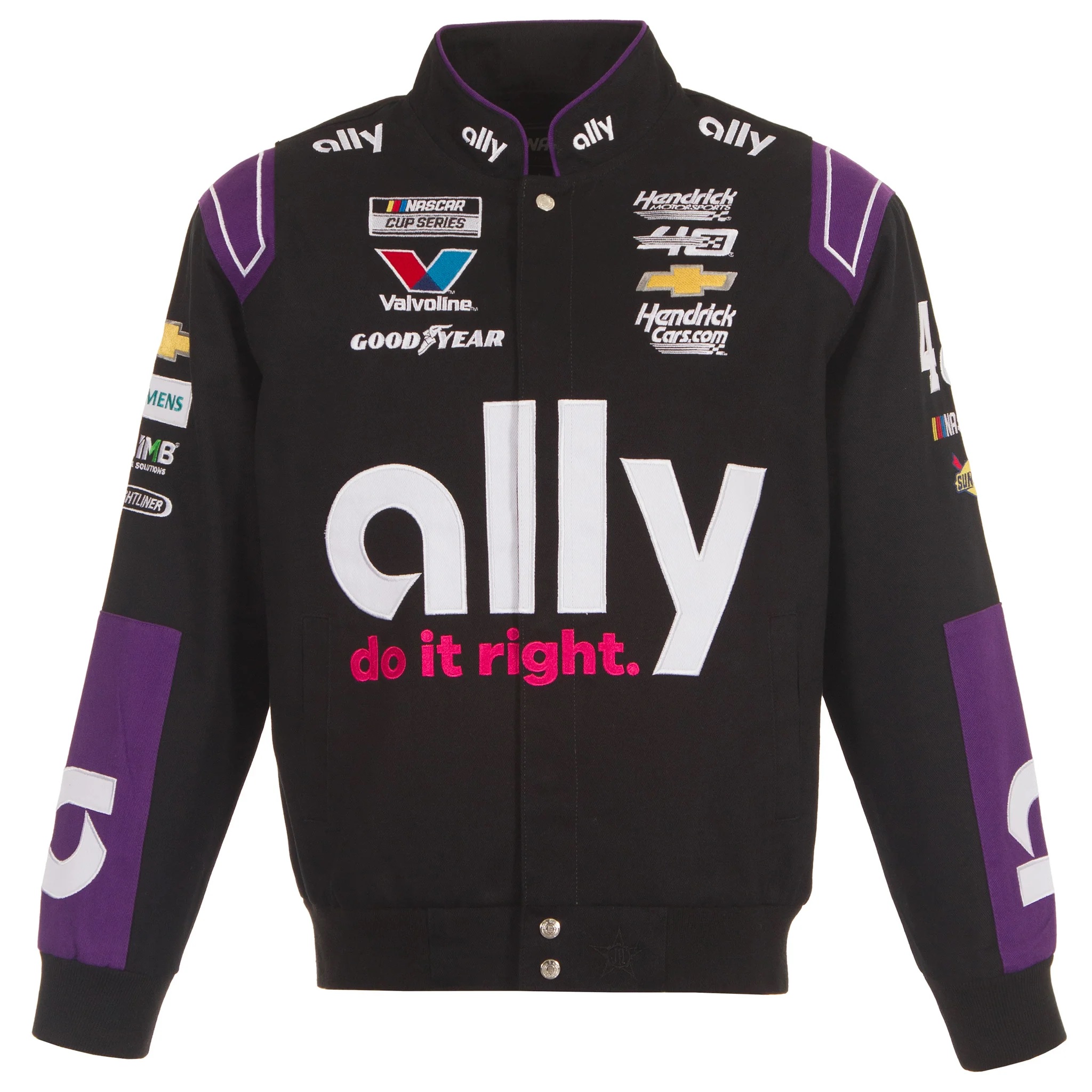 2024 Alex Bowman NASCAR Ally Full-Snap Jacket