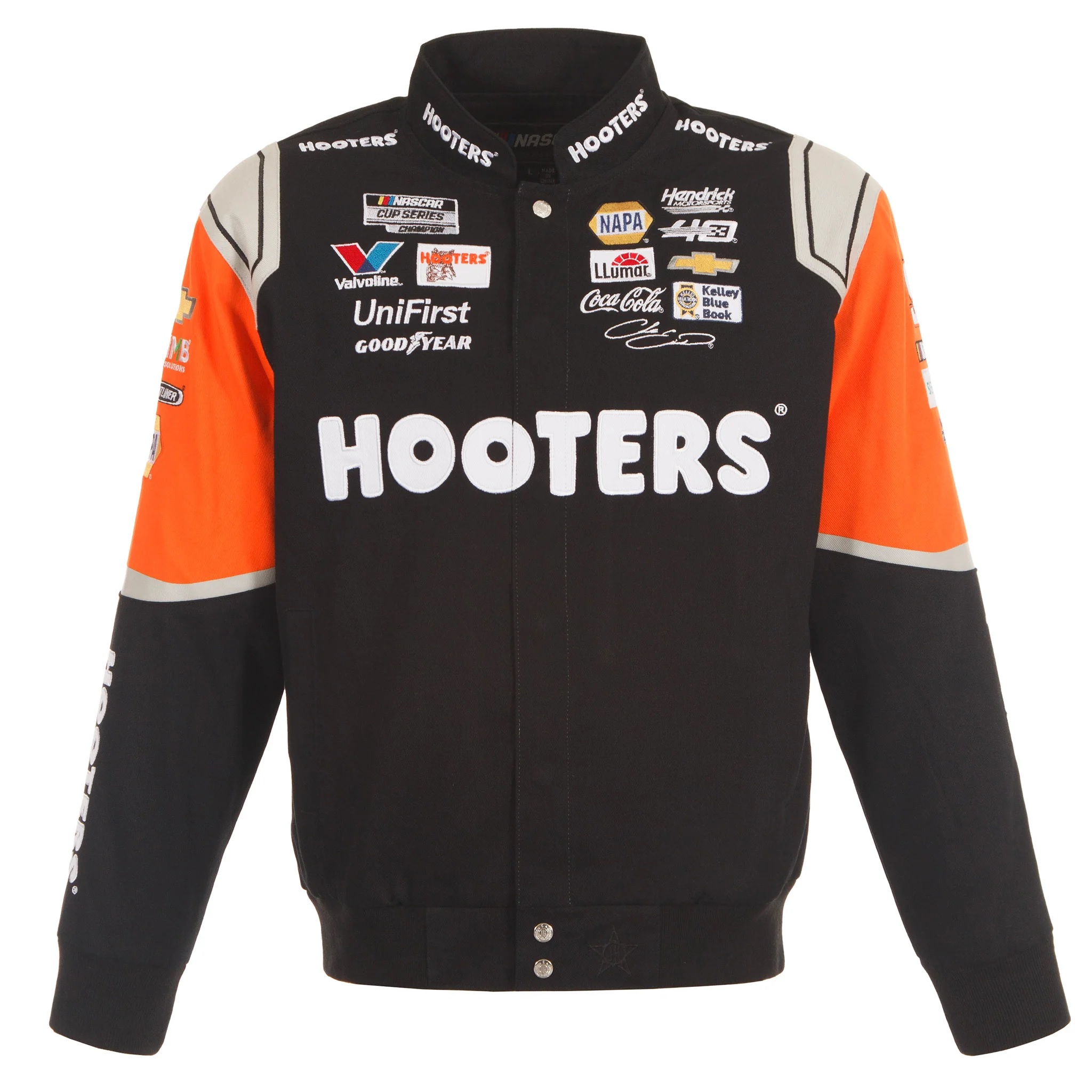 2024 Chase Elliott NASCAR Hooters Full-Snap Jacket