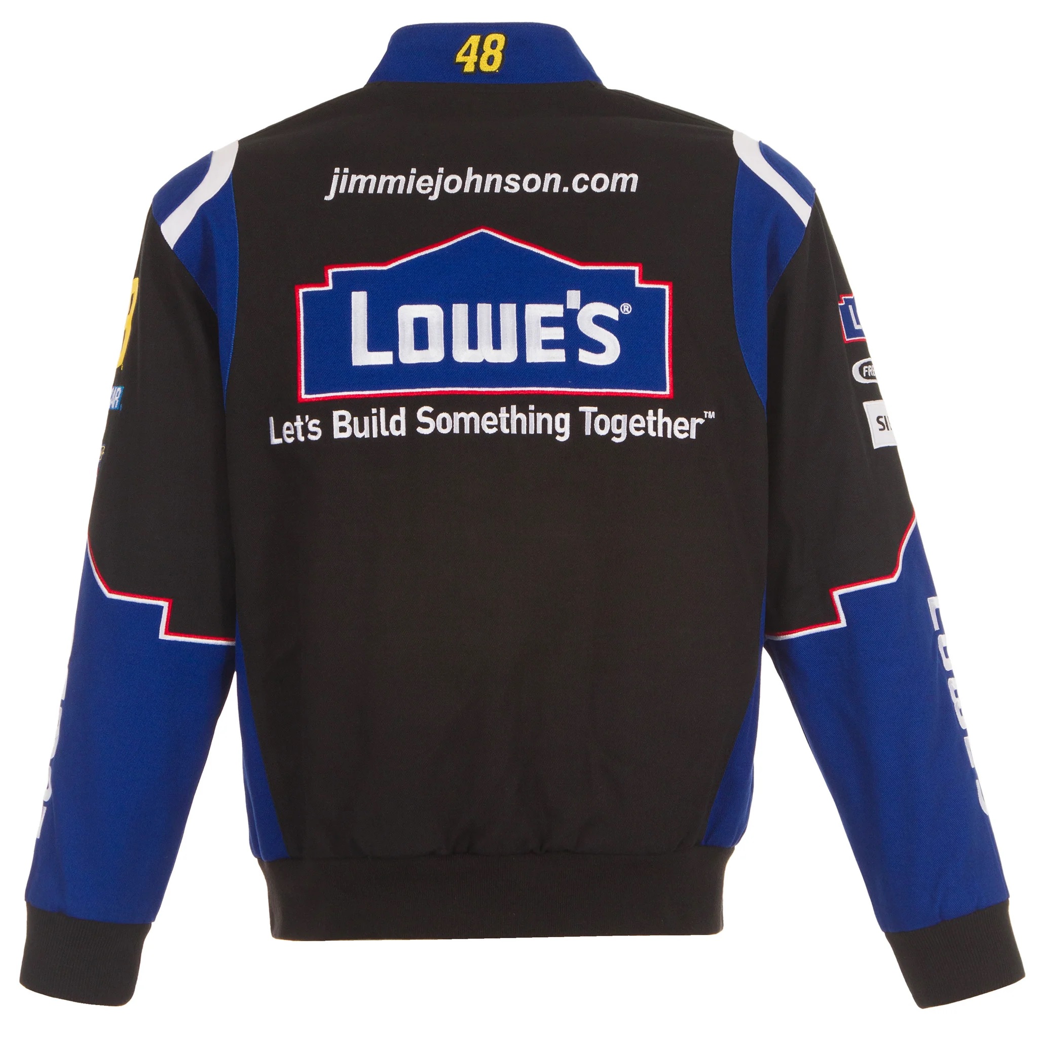 2024 Jimmie Johnson NASCAR Lowes Full-Snap Jacket