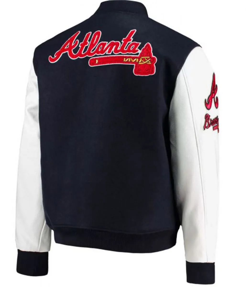 ATL Atlanta Braves Varsity Letterman Jacket