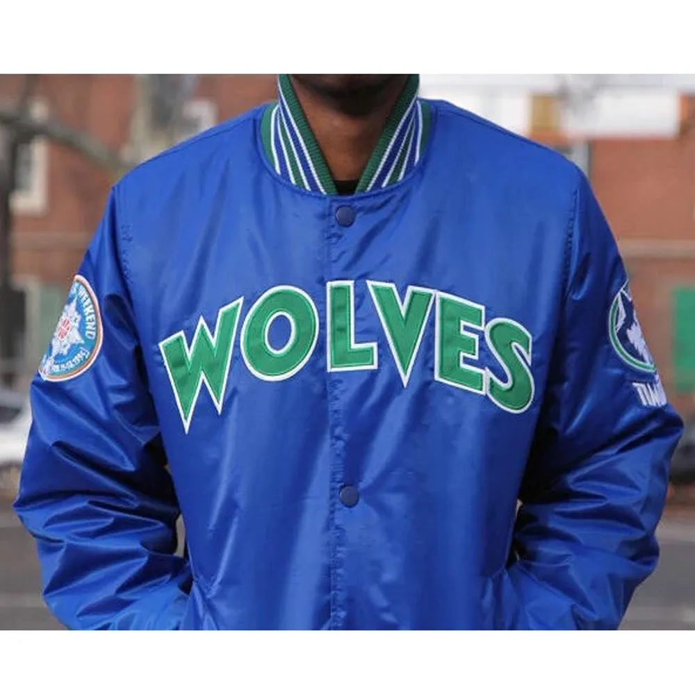All Star Weekend Minnesota Timberwolves Blue Jacket