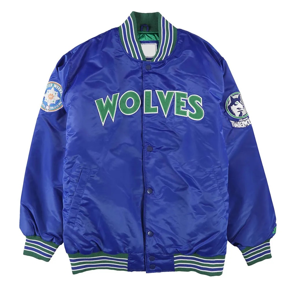 All Star Weekend Minnesota Timberwolves Blue Jacket