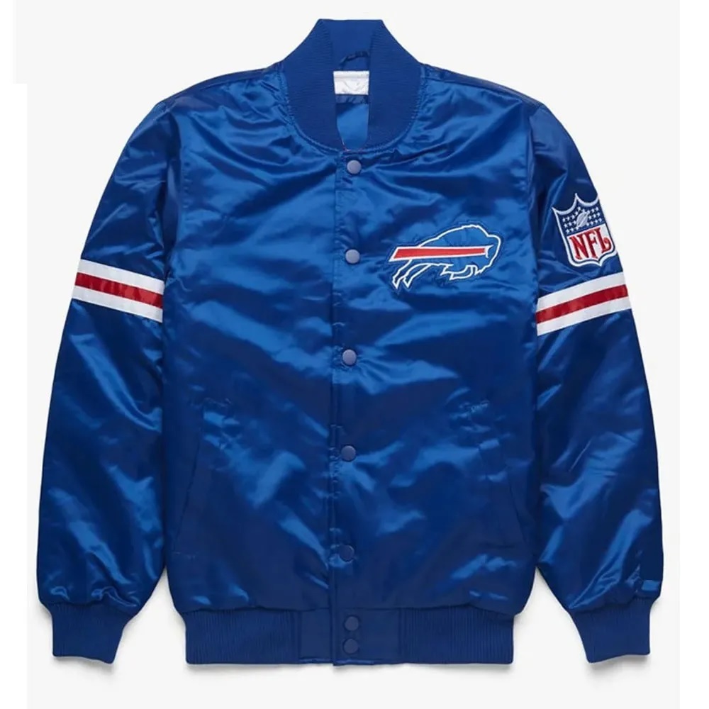 Bomber Buffalo Bills Royal Blue Jacket