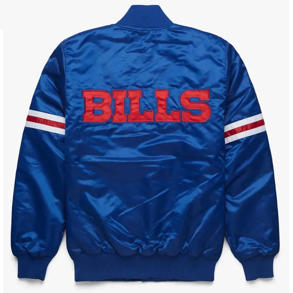 Bomber Buffalo Bills Royal Blue Jacket