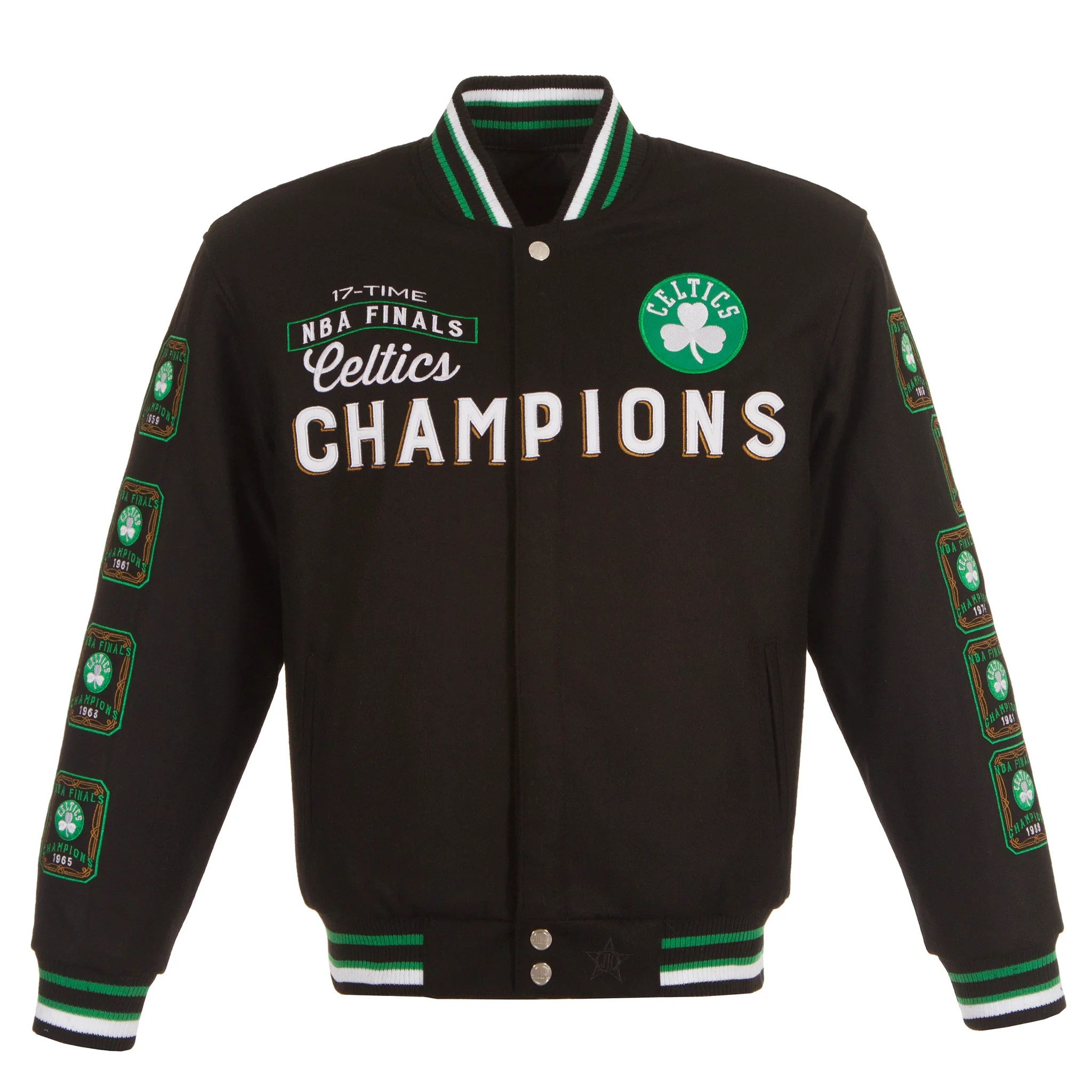Boston Celtics 17-Time NBA Finals Champions Jacket