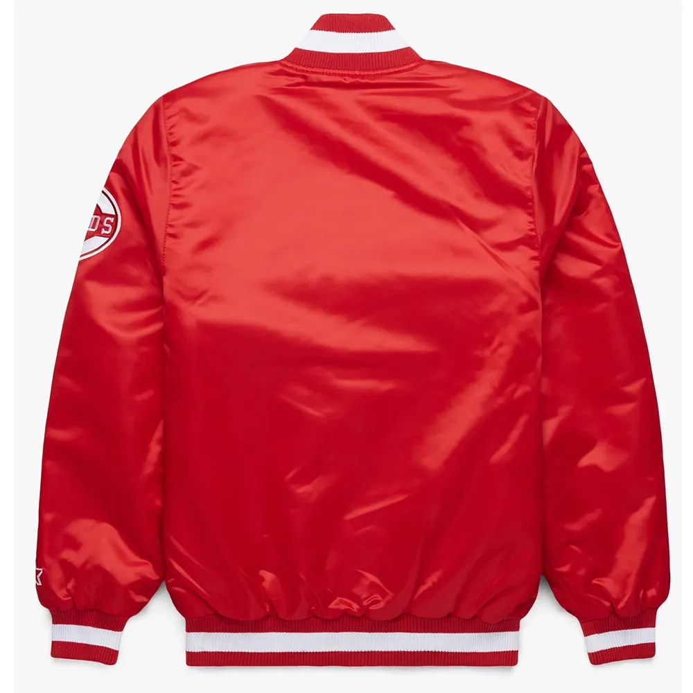Cincinnati Reds Red Satin Jacket