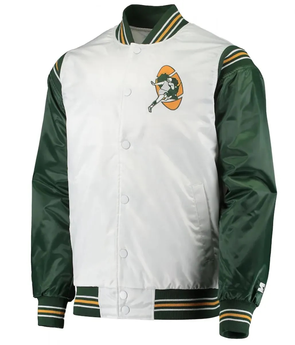 Green Bay Packers Historic Renegade Satin Jacket