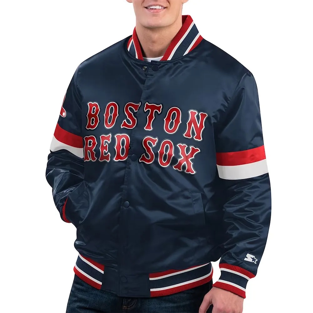 Home Game Boston Red Sox Navy Jacket